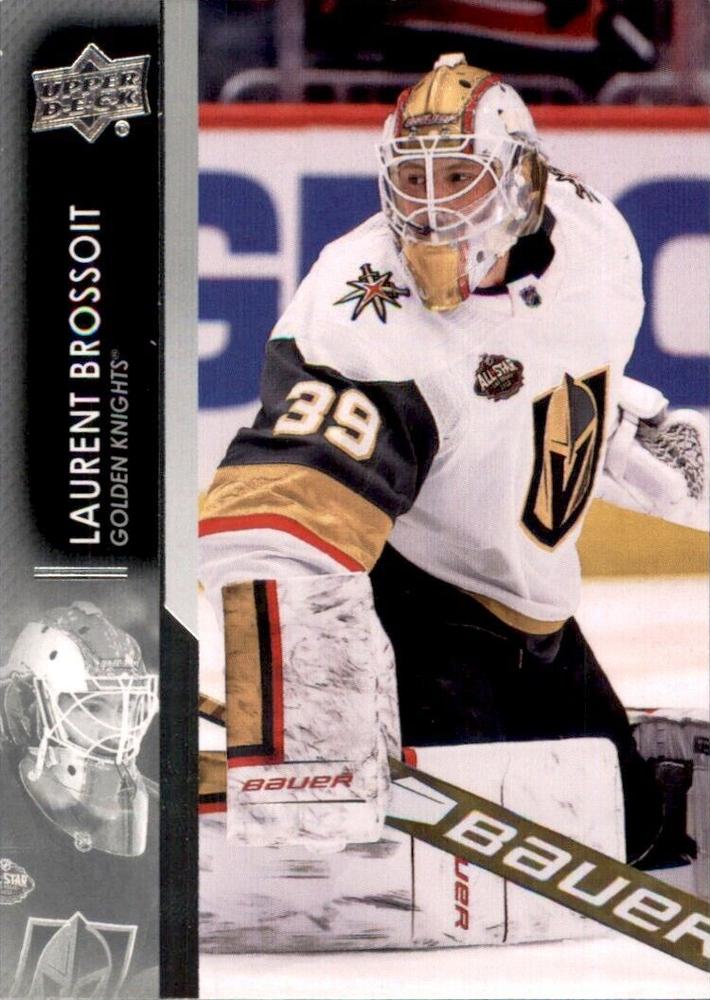 Laurent Brossoit #654 Vegas Golden Knights | 2021-22 Upper Deck
