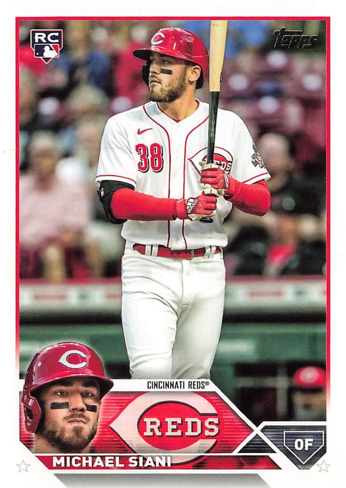Michael Siani #654 Cincinnati Reds | 2023 Topps