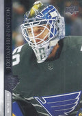 Jordan Binnington #655 St. Louis Blues | 2020-21 Upper Deck