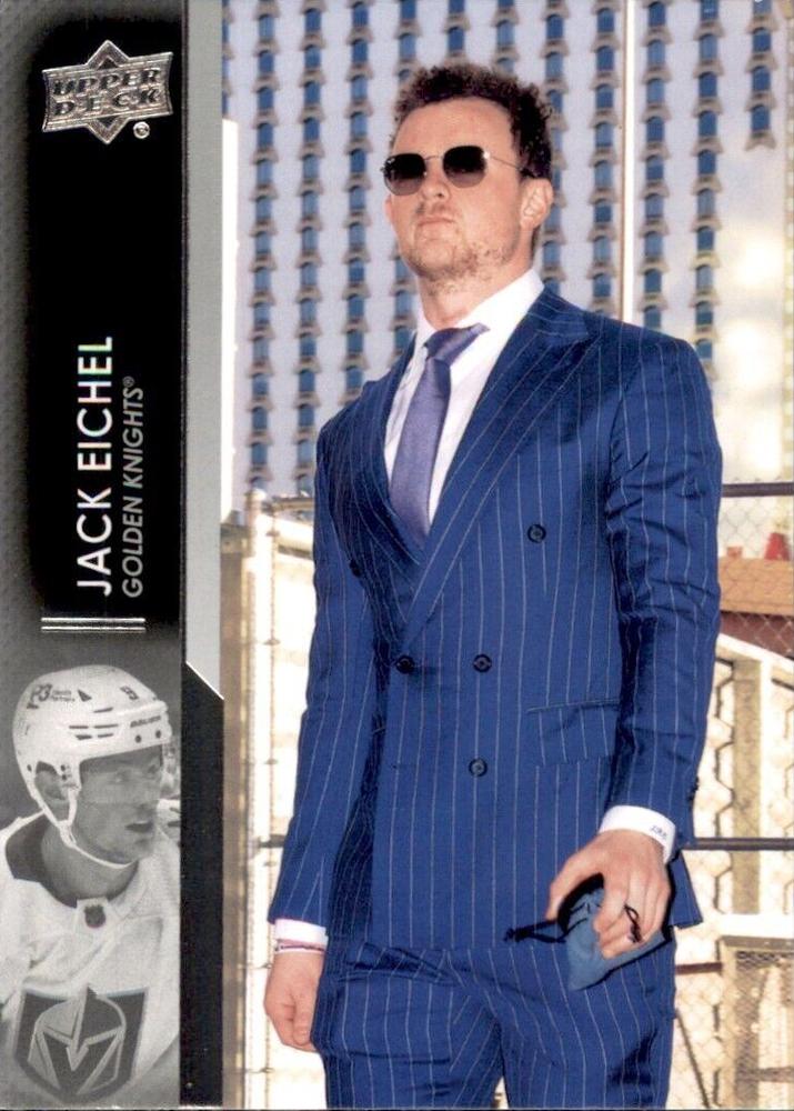 Jack Eichel #656b Vegas Golden Knights | 2021-22 Upper Deck