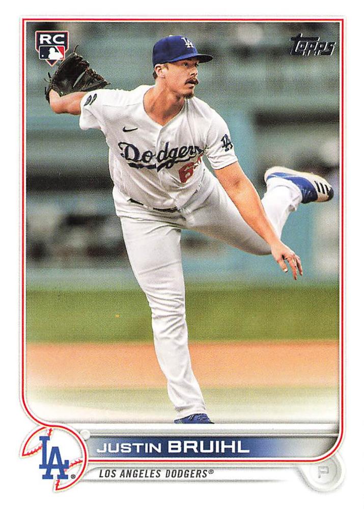 Justin Bruihl #658 Los Angeles Dodgers | 2022 Topps