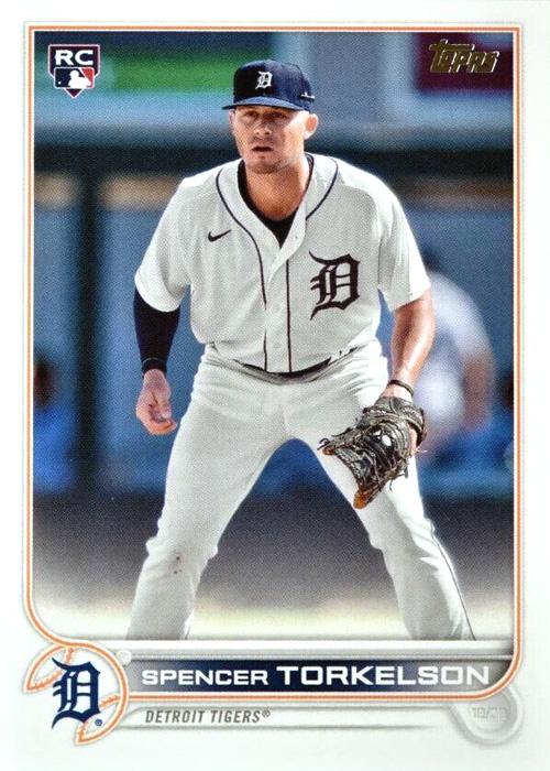 Spencer Torkelson #658 Detroit Tigers (Rookie variation, facing front) | 2022 Topps