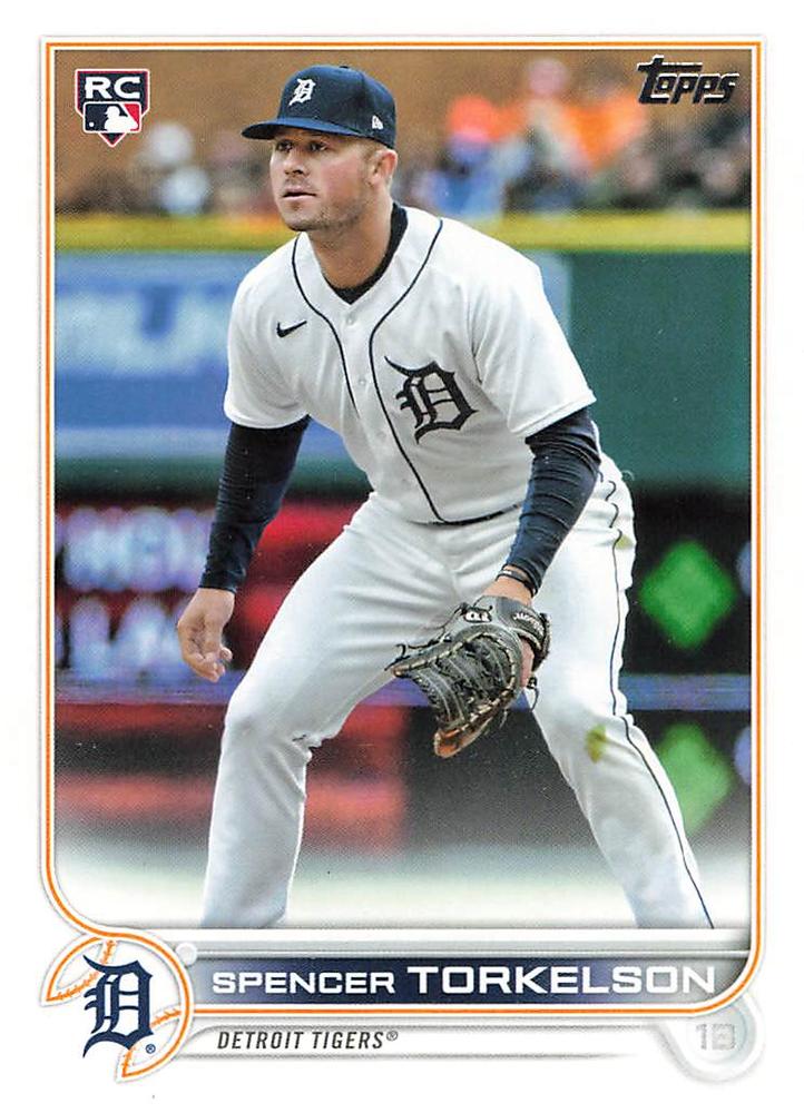 Spencer Torkelson #658 Detroit Tigers (Bonus Set Variation, facing slightly left) | 2022 Topps