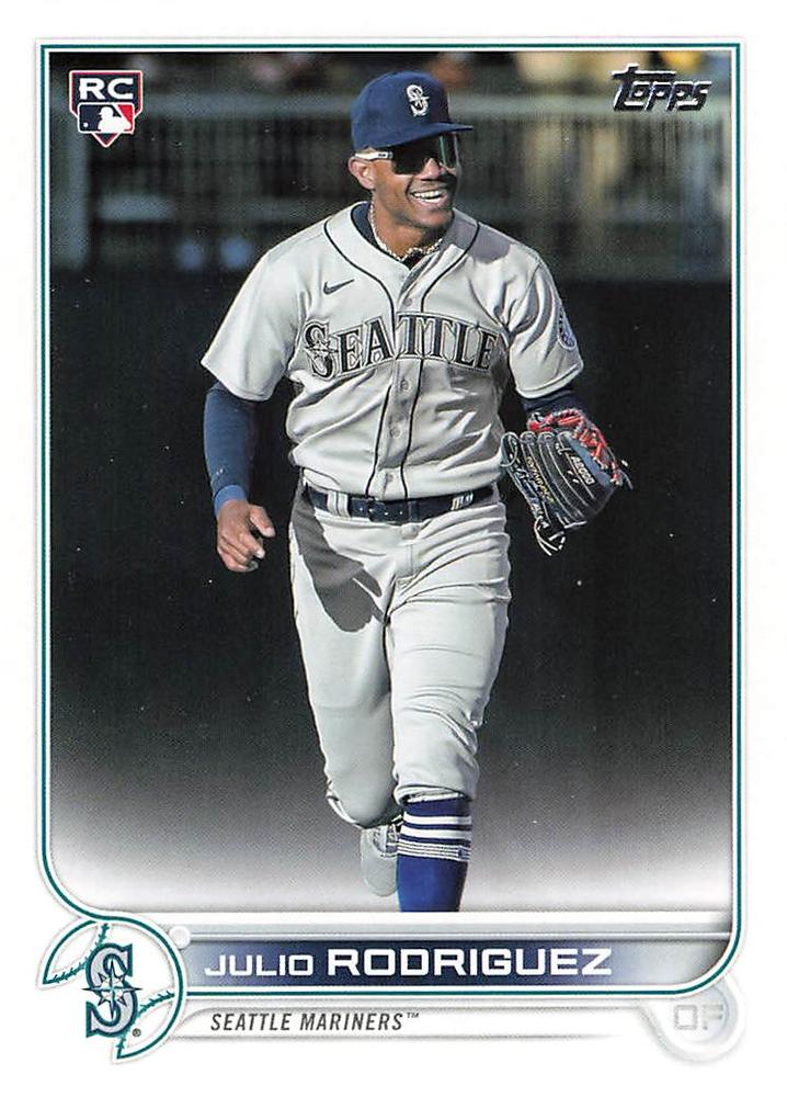 Julio Rodriguez #659 Seattle Mariners (Bonus Set Variation, white jersey) | 2022 Topps