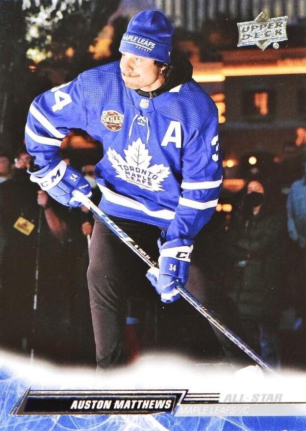 Auston Matthews All Star Game #659 Toronto Maple Leafs | 2022-23 Upper Deck