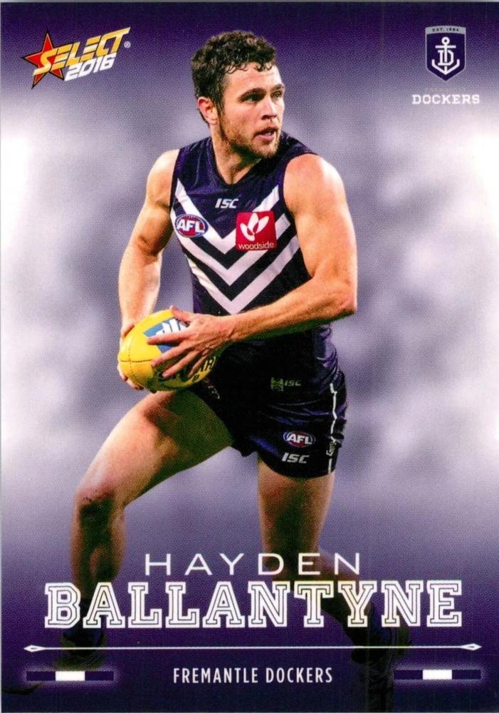 Hayden Ballantyne #65 Fremantle Dockers | 2016 Select AFL Footy Stars
