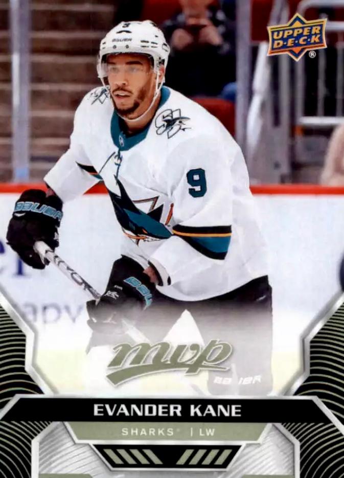 Evander Kane #65 San Jose Sharks | 2020-21 Upper Deck MVP