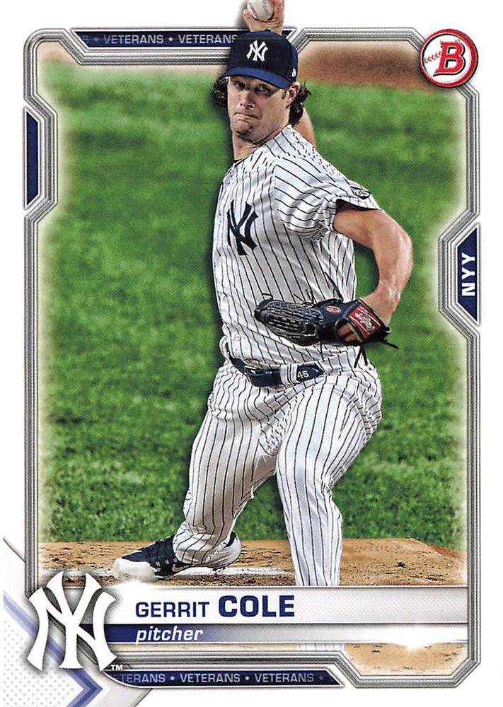 Gerrit Cole #65 New York Yankees | 2021 Bowman