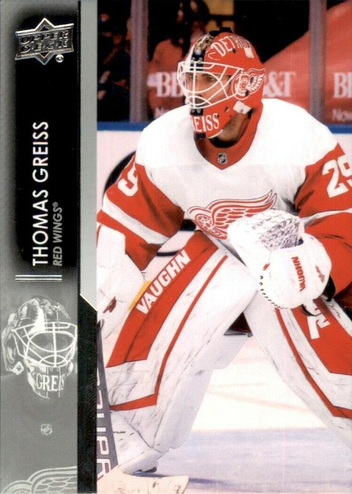 Thomas Greiss #65 Detroit Red Wings | 2021-22 Upper Deck