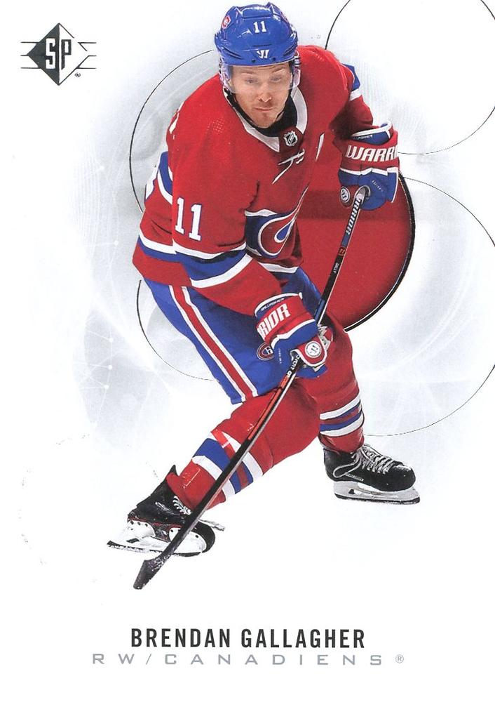 Brendan Gallagher #65 Montreal Canadiens | 2020-21 SP