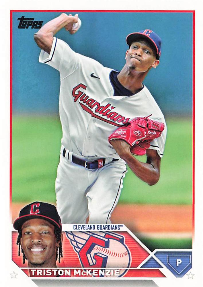 Triston McKenzie #65 Cleveland Guardians | 2023 Topps