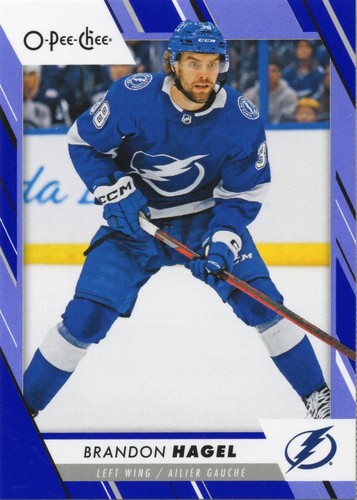 Brandon Hagel #65 Tampa Bay Lightning | 2023-24 O-Pee-Chee Blue Border