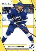 Brandon Hagel #65 Tampa Bay Lightning | 2023-24 O-Pee-Chee Yellow Border