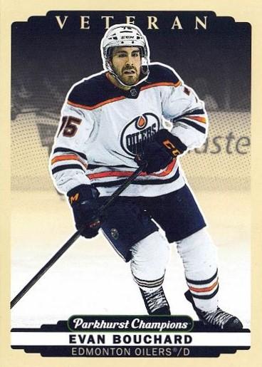 Evan Bouchard #65 Edmonton Oilers | 2022-23 Parkhurst Champions