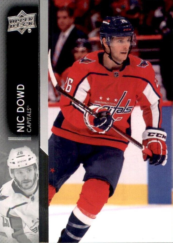 Nic Dowd #660 Washington Capitals | 2021-22 Upper Deck