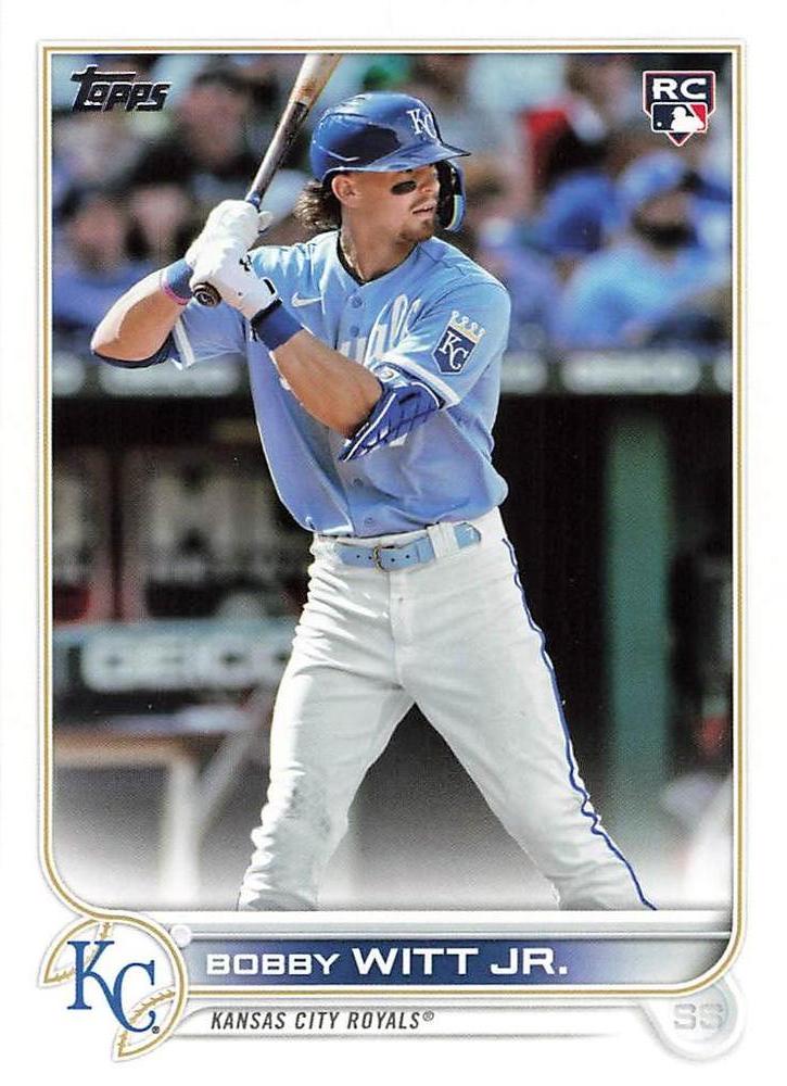 Bobby Witt Jr. #660 Kansas City Royals (Bonus Set Variation, in batting stance) | 2022 Topps