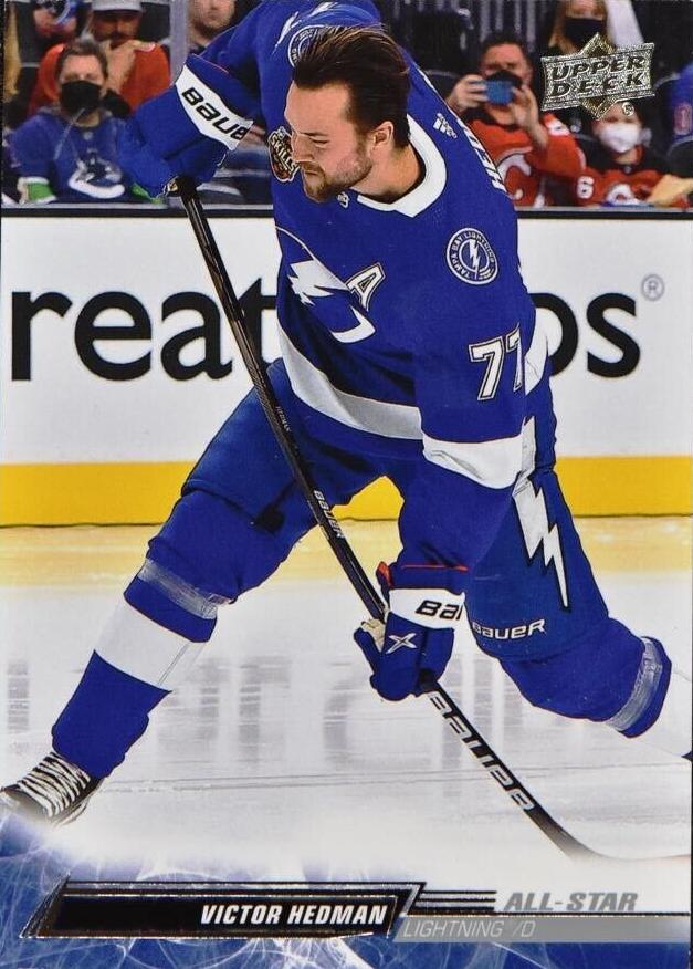 Victor Hedman All Star Game #662 Tampa Bay Lightning | 2022-23 Upper Deck