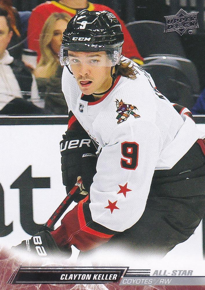 Clayton Keller #665 Arizona Coyotes | 2022-23 Upper Deck