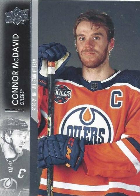 Connor McDavid #668 Edmonton Oilers | 2021-22 Upper Deck
