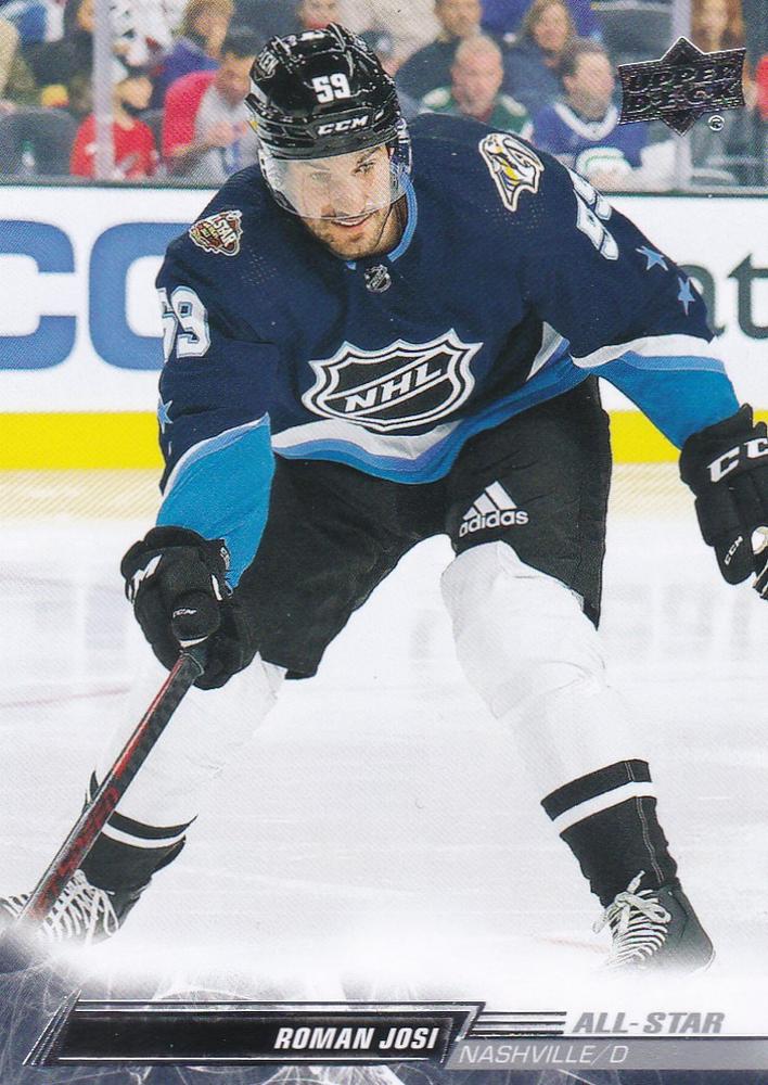 Roman Josi #668 Nashville Predators | 2022-23 Upper Deck