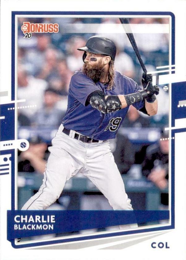 Charlie Blackmon #66 Colorado Rockies | 2020 Donruss