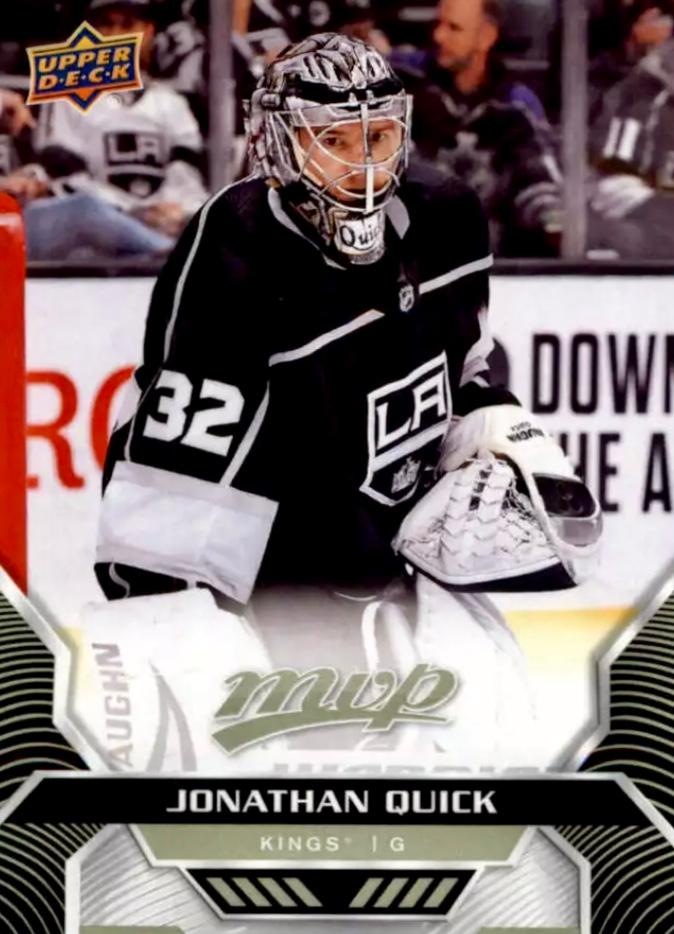 Jonathan Quick #66 Los Angeles Kings | 2020-21 Upper Deck MVP