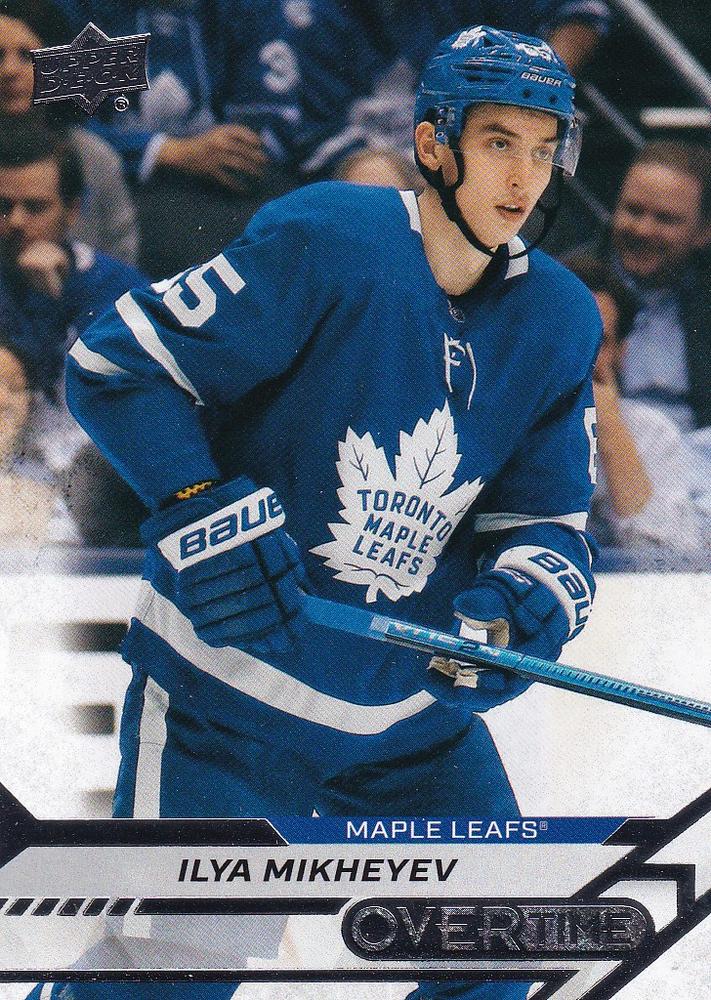 Ilya Mikheyev #66 Toronto Maple Leafs | 2020-21 Upper Deck Overtime