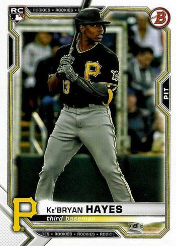 Ke'Bryan Hayes #66 Pittsburgh Pirates | 2021 Bowman