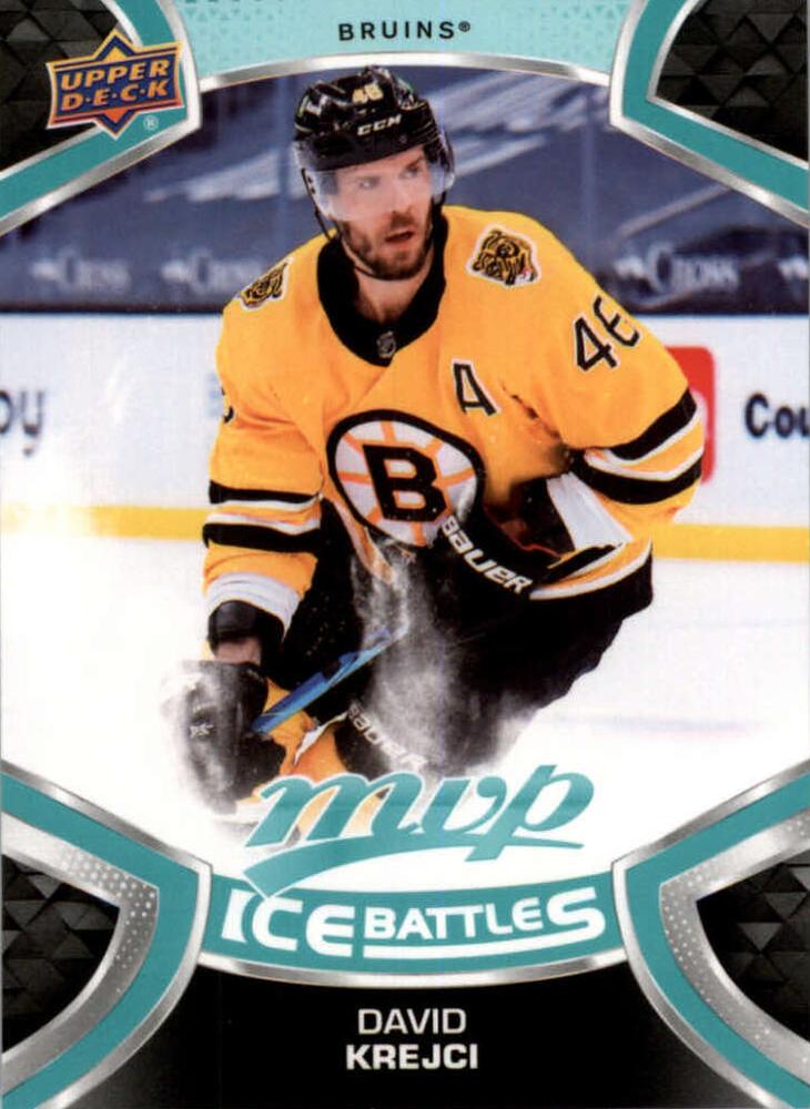David Krejci #66 Boston Bruins | 2021-22 Upper Deck MVP Ice Battles