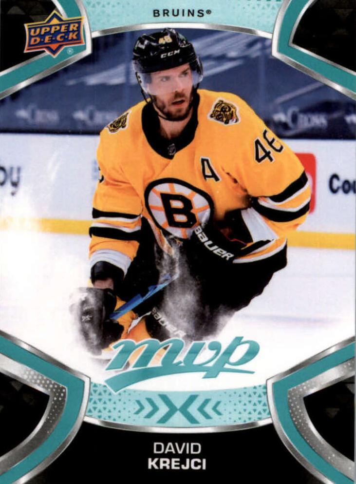 David Krejci #66 Boston Bruins | 2021-22 Upper Deck MVP