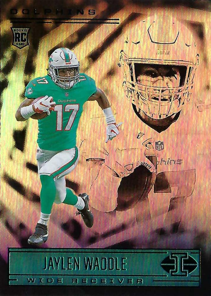 Jaylen Waddle #66 Miami Dolphins | 2021 Panini Illusions | NFL Football