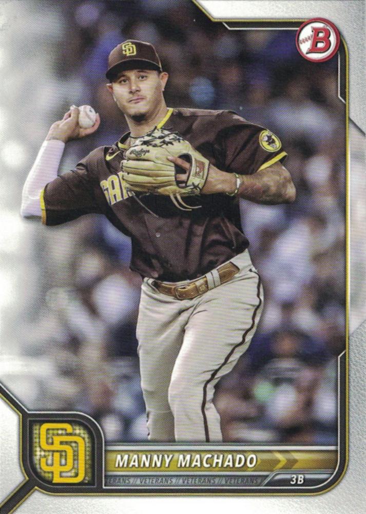 Manny Machado #66 San Diego Padres | 2022 Bowman