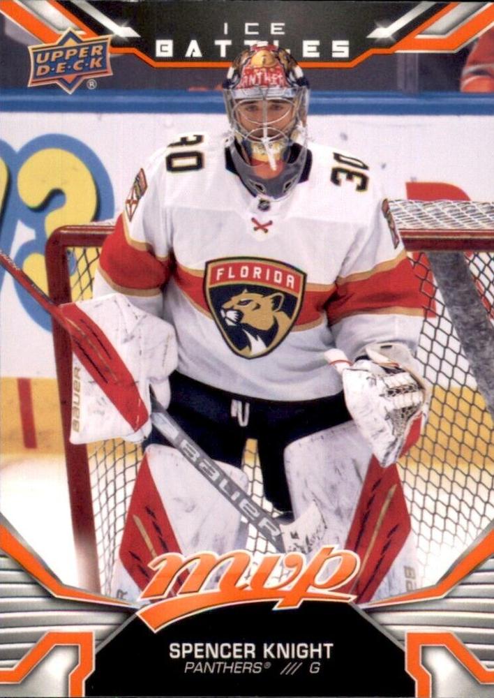 Spencer Knight #66 Florida Panthers | 2022-23 Upper Deck MVP Ice Battles