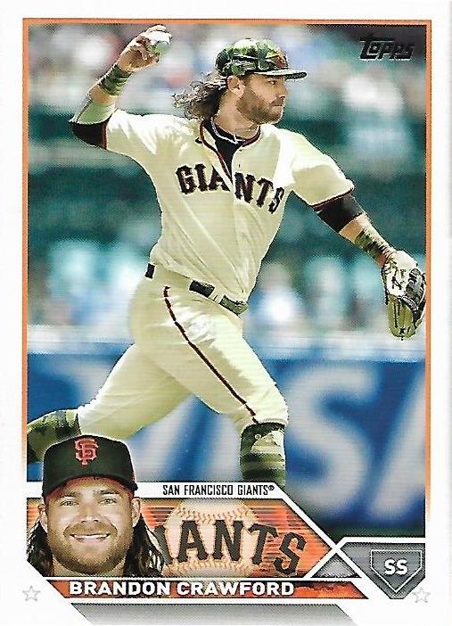 Brandon Crawford #66 San Francisco Giants | 2023 Topps