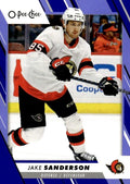 Jake Sanderson #66 Ottawa Senators | 2023-24 O-Pee-Chee Blue Border