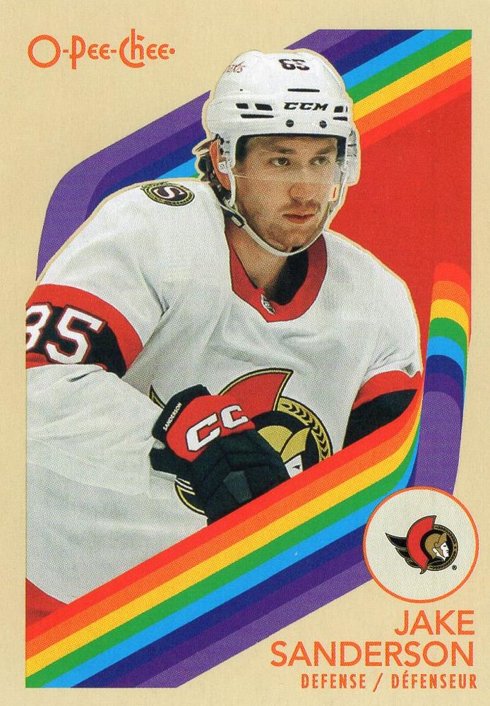 Jake Sanderson #66 Ottawa Senators | 2023-24 O-Pee-Chee Retro