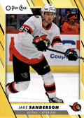Jake Sanderson #66 Ottawa Senators | 2023-24 O-Pee-Chee Yellow Border