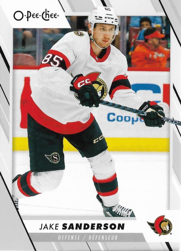 Jake Sanderson #66 Ottawa Senators | 2023-24 O-Pee-Chee Hockey