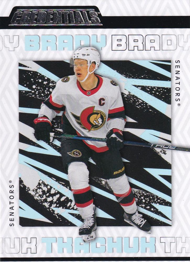 Brady Tkachuk #66 Ottawa Senators | 2023-24 Upper Deck Credentials