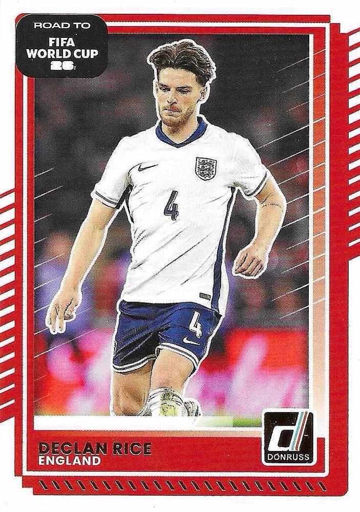 Declan Rice #66 England | 2025-26 Donruss Road to FIFA World Cup