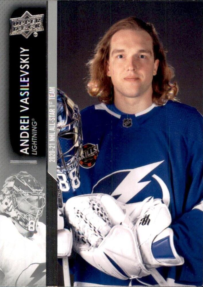 Andrei Vasilevskiy #672 Tampa Bay Lightning | 2021-22 Upper Deck