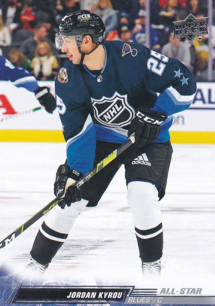 Jordan Kyrou #672 St. Louis Blues | 2022-23 Upper Deck