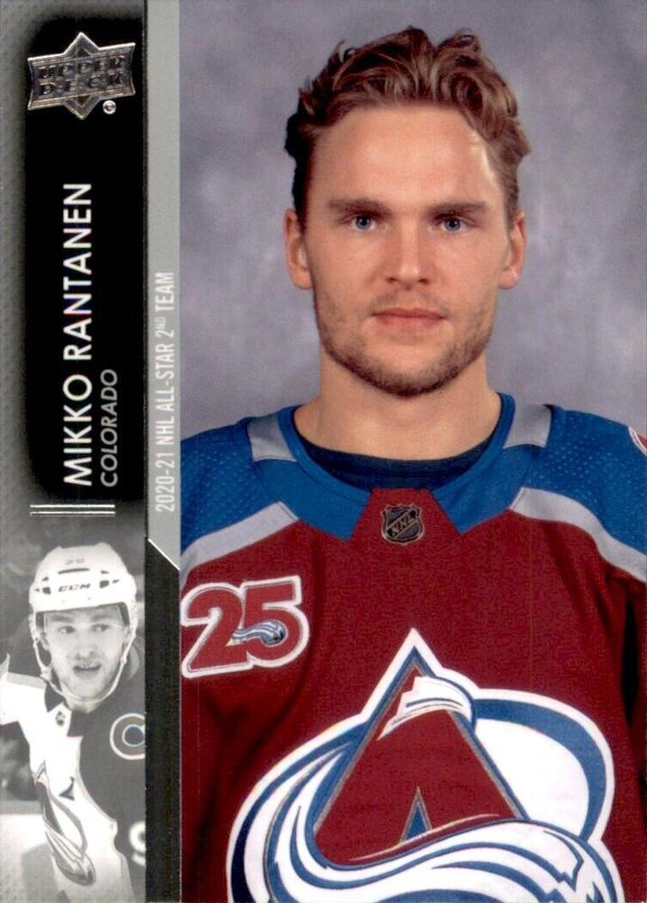 Mikko Rantanen #675 Colorado Avalanche | 2021-22 Upper Deck