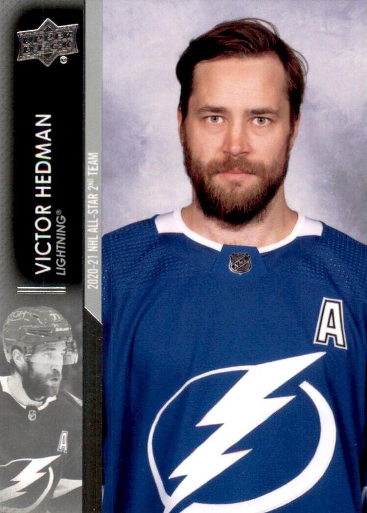 Victor Hedman #677 Tampa Bay Lightning | 2021-22 Upper Deck