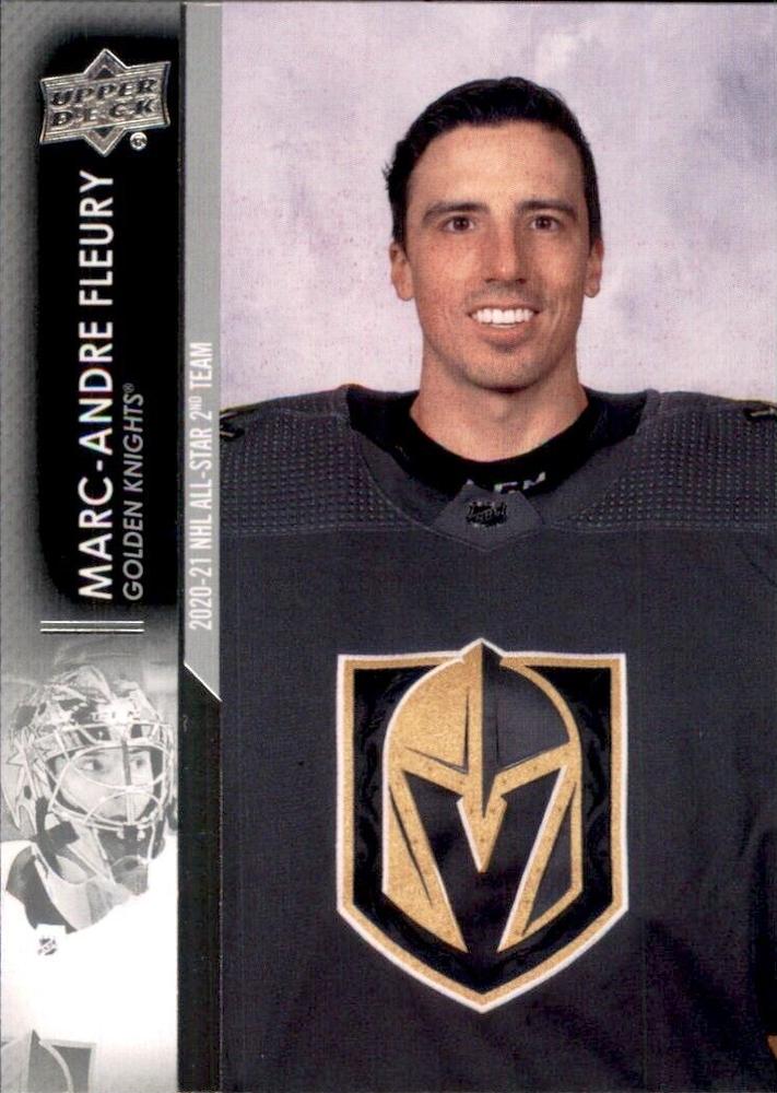 Marc-Andre Fleury #678 Vegas Golden Knights | 2021-22 Upper Deck