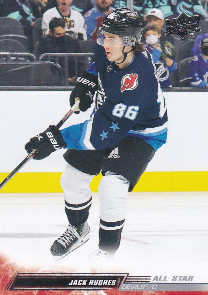 Jack Hughes #678 New Jersey Devils | 2022-23 Upper Deck