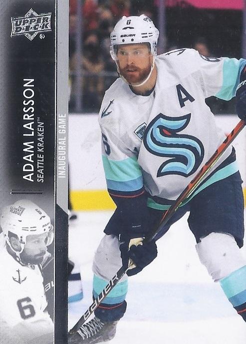 Adam Larsson #679 Seattle Kraken | 2021-22 Upper Deck