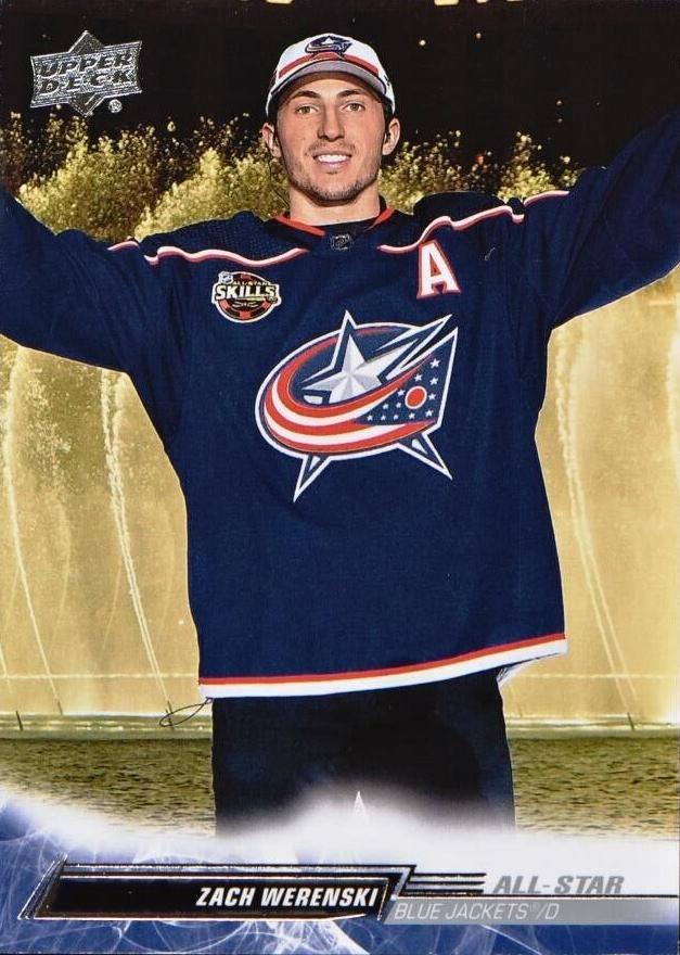 Zach Werenski All Star Game #679 Columbus Blue Jackets | 2022-23 Upper Deck