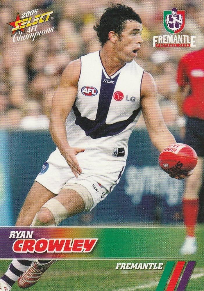 Ryan Crowley #67 Fremantle Dockers | 2008 Select AFL Champions