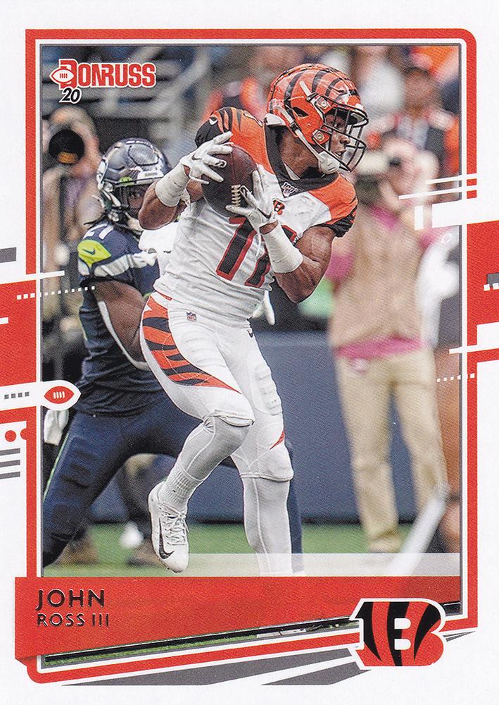 John Ross III #67 Cincinnati Bengals | 2020 Panini Donruss | NFL Football